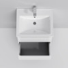 Купити Тумба з раковиною, підвісна, 55 см AM.PM M85-FHX0552-WC0552WG38 X-Joy , M85-FHX0552-WC0552WG38 / M85-FHX0552-WC0552WG38 X-Joy, База с раковиной, подвесная, 55 см, 2 ящика, белый глянец , в категории Комплекти шафа та умивальник , от бренда AM-PM  І