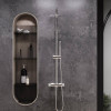 Купити Душова система з душовим ТМС змішувачем, хром Damixa 936800000 Scandinavian Pure , 936800000 / 936800000 Scandinavian Pure душевая система с душевым ТМС смесителем, хром , в категории Душові системи та панелі , от бренда AM-PM  Інтернет-магазин сан