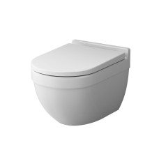 Подвесной унитаз безободковый FlashClean с сиденьем микролифт AM.PM C931700SC Hit