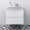 Купити Тумба з раковиною, підвісна, 65 см AM.PM M80-FHX0652-WC0652-38 Like , M80-FHX0652-WC0652-38 / M80-FHX0652-WC0652-38 Like, База з раковиною, підвісна, 65 см, ящики, біла, глянець , в категории Комплекти шафа та умивальник , от бренда AM-PM  Інтернет