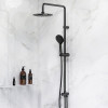 Купити Душова система ShowerSpot без змішувача AM.PM F0790022 Gem , F0790022 / F0790022 Gem,душ.система,набор:верхн.душ d220 мм, ручн.душ 1ф-ция d 110 мм, душ.штанга 1030-1460 мм, черная , в категории Душові системи та панелі , от бренда AM-PM  Інтернет-м