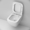 Купити Підвісний унітаз FlashClean з сидінням мікроліфт Square AM.PM C701701SC Spirit 2.0 , C701701SC / C701701SC Spirit V2.0 Square підвісний унітаз FlashClean з сидінням мікроліфт , в категории Унітази підвісні , от бренда AM-PM  Інтернет-магазин сантех