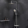 Купити Душова система ShowerSpot без змішувача AM.PM F0780200 Like , F0780200 / F0780200 Like, душ.система: верхн.душ 250мм, ручной душ 120 мм, 3 функции, душ.штанга 1030-1460 мм,  в категории Душові системи та панелі , от бренда AM-PM  Інтернет-магазин с