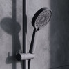 Купити Душова система з ванно-душовим ТМС змішувачем-полицею, чорний Damixa 947760300 Scandinavian Pure , 947760300 / 947760300 Apollo душова система з ванно-душовим ТМС змішувачем-полицею, чорний , в категории Душові системи та панелі , от бренда AM-PM  
