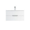 Купити Тумба з раковиною, підвісна, 80 см AM.PM M70-FUX0802-WC0802-38 Spirit , M70-FUX0802-WC0802-38 / M70-FUX0802-WC0802-38 Spirit, База з раковиною, підвісна, 80 см, ящики, білий, глянець , в категории Комплекти шафа та умивальник , от бренда AM-PM  Інт