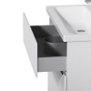Купити Тумба з раковиною, на підлогу, 75 см AM.PM M91-FSX0752-WC0752WG38 GEM S , M91-FSX0752-WC0752WG38 / M91-FSX0752-WC0752WG38 GEM S, База з раковиною, на підлогу, 75 см, 2 ящика , MDF, біла, глянець , в категории Комплекти шафа та умивальник , от бренд