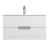 Купити Тумба з раковиною, підвісна, 80 см AM.PM M70-FUX0802-WC0802-38 Spirit , M70-FUX0802-WC0802-38 / M70-FUX0802-WC0802-38 Spirit, База з раковиною, підвісна, 80 см, ящики, білий, глянець , в категории Комплекти шафа та умивальник , от бренда AM-PM  Інт