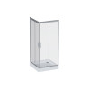 Купити Душеве огородження Square Slide 90x90 см, без піддону AM.PM W90UG-403-090MT Gem , W90UG-403-090MT / W90UG-403-090MT Душова кабіна Gem Square Slide 90x90 скло прозоре, профіль матовий хром, без піддону , в категории Душові кабіни , от бренда AM-PM  