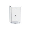 Купити Душеве огородження 5-corner Pivot 90x90 см, без піддону AM.PM W90UG-405-090MT Gem , W90UG-405-090MT / W90UG-405-090MT Душ. кабіна Gem 5-corner Pivot 90x90 скло прозоре, профіль матовий хром, без піддону , в категории Душові кабіни , от бренда AM-PM