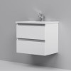 Купити Тумба з раковиною, підвісна, 65 см AM.PM M85-FHX0652-WC0652WG38 X-Joy , M85-FHX0652-WC0652WG38 / M85-FHX0652-WC0652WG38 X-Joy, База с раковиной, подвесная, 65 см, 2 ящика, белый глянец , в категории Комплексе рішення для ванної кімнати , от бренда 