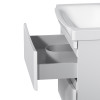 Купити Тумба з раковиною, підвісна, 65 см AM.PM M80-FHX0652-WC0652-38 Like , M80-FHX0652-WC0652-38 / M80-FHX0652-WC0652-38 Like, База з раковиною, підвісна, 65 см, ящики, біла, глянець , в категории Комплекти шафа та умивальник , от бренда AM-PM  Інтернет