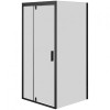 Купити Душеве огородження Square Pivot 90x90 см, без піддону AM.PM W90UG-404-090BT Gem , W90UG-404-090BT / W90UG-404-090BT Душ. кабіна Gem Square Pivot 90x90 скло прозоре, профіль чорний матовий, без піддону , в категории Комплексе рішення для ванної кімн