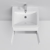 Купити Тумба з раковиною, підвісна, 55 см AM.PM M85-FHX0553-WC0553WG38 X-Joy , M85-FHX0553-WC0553WG38 / M85-FHX0553-WC0553WG38 X-Joy, База с раковиной, подвесная, 55 см, 1 ящик, 2 дверцы, белый глянец , в категории Комплекти шафа та умивальник , от бренда