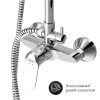Купити Душова система AM.PM F0785C800 Sunny , F0785C800 / F0785C800 Sunny,душ.система,набір:зм-ач д/душу з перемикачем,верхній душ d220 мм, ручний душ 110 Sunny,душ.система,набор:см-ль д/душа с переключателем,верхний душ d220 мм, ручной душ 110 , в катего