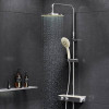 Купити Душова система ShowerSpot з термостатом AM.PM F0750A400 Inspire 2.0 , F0750A400 / F0750A400 Inspire V2.0, душевая система, набор: см-ль д/душа с термостатом, верхний душ d 250 мм, ру , в категории Душові системи та панелі , от бренда AM-PM  Інтерне