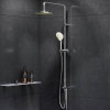 Купити Душова система ShowerSpot без змішувача AM.PM F0790000 Gem , F0790000 / F0790000 Gem душ.система, набор: верхн.душ d 220 мм, ручн.душ 1 ф-ция d 110 мм, переключатель, хром,  в категории Комплексе рішення для ванної кімнати , от бренда AM-PM  Інтерн