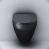 Купити Унітаз підвісний FlashClean з сидінням мікроліфт AM.PM C701700MBSC Spirit V2.0 , C701700MBSC / C701700MBSC Spirit V2.0 підвісний унітаз FlashClean з сидінням мікроліфт, чорн мат , в категории Унітази підвісні , от бренда AM-PM  Інтернет-магазин сан