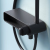 Купити Душова система AM.PM F0785A722 X-Joy , F0785A722 / F0785A722  X-Joy, душ.система: зм-ч-полиця д/ванни/душу, душ.штанга, верхн. душ 220мм, ручн.душ, чор , в категории Душові системи та панелі , от бренда AM-PM  Інтернет-магазин сантехніки ✓ Кращі ці