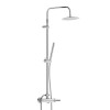 Купити Душова система з душовим змішувачем, хром Damixa 936710000 Scandinavian Pure , 936710000 / 936710000 Scandinavian Pure душова система з душовим змішувачем, хром , в категории Душові системи та панелі , от бренда AM-PM  Інтернет-магазин сантехніки ✓