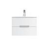 Купити Тумба з раковиною, підвісна, 60 см AM.PM M70-FUX0602-WC0602-38 Spirit , M70-FUX0602-WC0602-38 / M70-FUX0602-WC0602-38 Spirit, База з раковиною, підвісна, 60 см, ящики, білий, глянець , в категории Комплекти шафа та умивальник , от бренда AM-PM  Інт