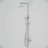Купити Душова система ShowerSpot без змішувача AM.PM F0780200 Like , F0780200 / F0780200 Like, душ.система: верхн.душ 250мм, ручной душ 120 мм, 3 функции, душ.штанга 1030-1460 мм,  в категории Душові системи та панелі , от бренда AM-PM  Інтернет-магазин с