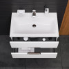 Купити Тумба з раковиною, підвісна, 80 см AM.PM M70-FUX0802-WC0802-38 Spirit , M70-FUX0802-WC0802-38 / M70-FUX0802-WC0802-38 Spirit, База з раковиною, підвісна, 80 см, ящики, білий, глянець , в категории Комплекти шафа та умивальник , от бренда AM-PM  Інт