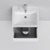Купити Тумба з раковиною, підвісна, 55 см AM.PM M85-FHX0553-WC0553WG38 X-Joy , M85-FHX0553-WC0553WG38 / M85-FHX0553-WC0553WG38 X-Joy, База с раковиной, подвесная, 55 см, 1 ящик, 2 дверцы, белый глянец , в категории Комплекти шафа та умивальник , от бренда