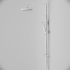Купити Душова система ShowerSpot без змішувача AM.PM F0790033 Gem , F0790033 / F0790033 Gem,душ.система,набор:верхн.душ d220 мм, ручн.душ 1ф-ция d 110 мм, душ.штанга 1030-1460 мм, белая , в категории Душові системи та панелі , от бренда AM-PM  Інтернет-ма