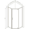 Купити Душеве огородження 5-corner Pivot 90x90 см, без піддону AM.PM W90UG-405-090MT Gem , W90UG-405-090MT / W90UG-405-090MT Душ. кабіна Gem 5-corner Pivot 90x90 скло прозоре, профіль матовий хром, без піддону , в категории Душові кабіни , от бренда AM-PM