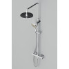 Купити Душова система ShowerSpot з термостатом AM.PM F0780400 Like , F0780400 / F0780400 Like,душ.система набор:см-ль д/душа термостат,верх.душ d250 мм,ручн.душ d110 мм,переключ. , в категории Душові системи та панелі , от бренда AM-PM  Інтернет-магазин с
