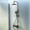 Купити Душова система AM.PM F0785A722 X-Joy , F0785A722 / F0785A722  X-Joy, душ.система: зм-ч-полиця д/ванни/душу, душ.штанга, верхн. душ 220мм, ручн.душ, чор , в категории Душові системи та панелі , от бренда AM-PM  Інтернет-магазин сантехніки ✓ Кращі ці