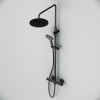 Купити Душова система ShowerSpot з термостатом, чорний AM.PM F0780422 Like , F0780422 / F0780422 Like,душ.система набір:зм-ч д/душу термостат,верх.душ d220 мм, ручний душ 120 мм, 3 функції , в категории Душові системи та панелі , от бренда AM-PM  Інтернет
