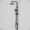 Купити Душова система ShowerSpot без змішувача AM.PM F0790022 Gem , F0790022 / F0790022 Gem,душ.система,набор:верхн.душ d220 мм, ручн.душ 1ф-ция d 110 мм, душ.штанга 1030-1460 мм, черная , в категории Душові системи та панелі , от бренда AM-PM  Інтернет-м