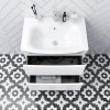 Купити Тумба з раковиною, підвісна, 65 см AM.PM M80-FHX0652-WC0652-38 Like , M80-FHX0652-WC0652-38 / M80-FHX0652-WC0652-38 Like, База з раковиною, підвісна, 65 см, ящики, біла, глянець , в категории Комплекти шафа та умивальник , от бренда AM-PM  Інтернет