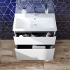 Купити Тумба з раковиною, на підлогу, 80 см AM.PM M85-FSX0802-WC0802WG38 X-Joy , M85-FSX0802-WC0802WG38 / M85-FSX0802-WC0802WG38 X-Joy, База с раковиной, напольная, 80 см, 2 ящика, белый глянец , в категории Комплексе рішення для ванної кімнати , от бренд