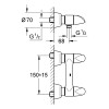 Купить Aria Смеситель для душа, двухвентильный GROHE 26008000 , 26008000 / 11755 , в категории Смесители для душа , от бренда GROHE  Интернет-магазин сантехники ✓ Лучшие цены на рынке ✓ Огромный выбор ✓ Гарантия ✓ Заходите!