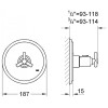 Купити ATRIO-Центральний термостат  GROHE 19147000 (верхня монтажний блок до 34101), хром GROHE 19147000 , 19147000 / 12331 , в категории Змішувачі , от бренда GROHE  Інтернет-магазин сантехніки ✓ Кращі ціни на ринку ✓ Величезний вибір ✓ Гарантія ✓ Заходь