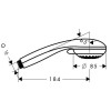 Купити Crometta 85 Variojet HANSGROHE ручний душ 28562000 HANSGROHE 28562000 , 28562000 / 12979 , в категории Ручні душі , от бренда HANSGROHE  Інтернет-магазин сантехніки ✓ Кращі ціни на ринку ✓ Величезний вибір ✓ Гарантія ✓ Заходьте!