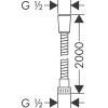Купить Metaflex``C 2.00 м - душовий шланг, (хром) HANSGROHE 28264000 HANSGROHE 28264000 , 28264000 / 13117 , в категории Душевые шланги , от бренда HANSGROHE  Интернет-магазин сантехники ✓ Лучшие цены на рынке ✓ Огромный выбор ✓ Гарантия ✓ Заходите!