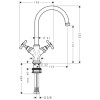 Купити AX Montreux змішувач для раковини HANSGROHE 16502000 , 16502000 / 13260 , в категории Змішувачі для умивальника , от бренда HANSGROHE  Інтернет-магазин сантехніки ✓ Кращі ціни на ринку ✓ Величезний вибір ✓ Гарантія ✓ Заходьте!