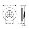 Купить iControl мобильная внешняя часть HANSGROHE 15942000 , 15942000 / 13558 , в категории Комплектующие к смесителям , от бренда HANSGROHE  Интернет-магазин сантехники ✓ Лучшие цены на рынке ✓ Огромный выбор ✓ Гарантия ✓ Заходите!