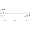 Купити Hansgrohe Кронштейн для душу 389мм HANSGROHE 27413000 , 27413000 / 24959 , в категории Кронштейни, тримачі, підключення , от бренда HANSGROHE  Інтернет-магазин сантехніки ✓ Кращі ціни на ринку ✓ Величезний вибір ✓ Гарантія ✓ Заходьте!