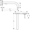 Купити Axor Uno2 Змішувач для раковини, одноважiльний  (вбудований) HANSGROHE 38115000 , 38115000 / 25304 , в категории Змішувачі для умивальника , от бренда HANSGROHE  Інтернет-магазин сантехніки ✓ Кращі ціни на ринку ✓ Величезний вибір ✓ Гарантія ✓ Захо