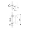 Купить RALSKO NEW двухвентильный смеситель для душа, хром IMPRESE 15240NEW , 15240NEW / 26729 , в категории Смесители для душа , от бренда IMPRESE  Интернет-магазин сантехники ✓ Лучшие цены на рынке ✓ Огромный выбор ✓ Гарантия ✓ Заходите!
