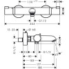 Купити Ecostat Comfort Термостат для ванни HANSGROHE 13114000 , 13114000 / 28167 , в категории Змішувачі для ванної , от бренда HANSGROHE  Інтернет-магазин сантехніки ✓ Кращі ціни на ринку ✓ Величезний вибір ✓ Гарантія ✓ Заходьте!