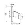 Купити Axor Citterio Термостат для душу HANSGROHE 39711000 , 39711000 / 28698 , в категории Змішувачі , от бренда HANSGROHE  Інтернет-магазин сантехніки ✓ Кращі ціни на ринку ✓ Величезний вибір ✓ Гарантія ✓ Заходьте!