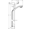 Купить Crometta Душевой набор 959мм HANSGROHE 27729000 , 27729000 / 29925 , в категории Душевые наборы , от бренда HANSGROHE  Интернет-магазин сантехники ✓ Лучшие цены на рынке ✓ Огромный выбор ✓ Гарантия ✓ Заходите!