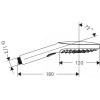 Купити Raindance Select E 120 Ручний душ, хром HANSGROHE 26520000 , 26520000 / 35281 , в категории Ручні душі , от бренда HANSGROHE  Інтернет-магазин сантехніки ✓ Кращі ціни на ринку ✓ Величезний вибір ✓ Гарантія ✓ Заходьте!