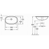 Купити O.NOVO раковина під столешню 53*32см VILLEROY & BOCH 41625001 , 41625001 / 36973 , в категории Умивальники , от бренда VILLEROY & BOCH  Інтернет-магазин сантехніки ✓ Кращі ціни на ринку ✓ Величезний вибір ✓ Гарантія ✓ Заходьте!