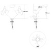 Купить BREEZE смеситель для раковины двухвентильный 1/2 кресты, хром RJ RBZ017-1 , RBZ017-1 / 38445 , в категории Смесители для умывальника , от бренда RJ  Интернет-магазин сантехники ✓ Лучшие цены на рынке ✓ Огромный выбор ✓ Гарантия ✓ Заходите!